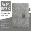 Caderno de Escritório A5 em PU com Logo Personalizável e Fivela, Caderno Espesso B5 para Estudantes, Feito Sob Medida, Atacado do Fabricante