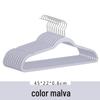 Perchas de Terciopelo al por Mayor para Almacenamiento para Tiendas de Ropa para el Hogar, Percheros para Tintorerías, Percheros para Puestos de Mercado, Percheros Estilo Ins