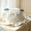 Sombrero de Pescador para Bebé de Primavera y Otoño Lindo Dibujo Animado 3D Sombrero de Sol para Bebé Sombrero Cubo a Prueba de Viento Suave Sombrero de Algodón para Niños y Niñas
