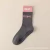 Calcetines de Yoga Antideslizantes para Niños Calcetines de Longitud Media a Juego de Colores Baile Fitness Interior Pilates Calcetines de Yoga de Longitud Larga Antideslizantes Profesionales