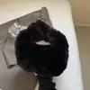 Otoño 2026 Nuevo Bolso de Bollo de Alto Valor Color Sólido Peludo Moda Bolso de Mano Felpa Nicho Pequeño Cuadrado Trendy