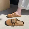 Zapatos Birkenstock Planos Cerrados de Suela Blanda sin Cierre 2026 Nuevos Súper Populares Mocasines Planos Poco Profundos Versátiles para Mujeres para Usar Afuera