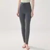 Leggings de punto de cintura alta para mujer, cálidos para otoño e invierno, 100% cachemira pura, corte ajustado, elásticos y pantalones interiores elásticos