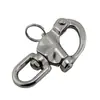 Grillete de Resorte Giratorio Tipo Anillo de Acero Inoxidable Richwits 316 Grillete Giratorio Grillete de Colgado Rápido Tirado a Mano