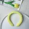 Nueva Diadema de Pelo de Conejo Transfronteriza para Otoño e Invierno, Adecuada para Lavarse la Cara, Maquillaje y Peinados de Moda, Pinza para el Pelo de Diadema Alta