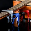 Capo para Guitarra Aleación de Aluminio Agarre Pequeño para Mano Folk Ukulele Capo Clásico Capo de Metal Accesorios para Guitarra Eléctrica Acústica