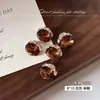 K9 Uñas de Huevo de Paloma Accesorios de Pedrería Celebridad de Internet Súper Brillante Esmeralda sin Fondo Ovalado Diamante Grande Uña Terminada Bola de Pedrería para Uñas