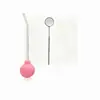 Fabricante de espejos en forma de codo produce herramientas y extractores para amigdalectomía, dispositivo de ventosa oral de tubo de vidrio en forma de 7