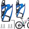 Portavasos de plástico para bicicleta, portavasos de agua para bicicleta de montaña, plegable, continuo, para ciclismo