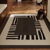 Alfombra Antigua Media Felpudo para Puerta de Entrada Estilo Retro Americano Felpudo para Piso de Puerta de Entrada Alfombra Antideslizante para Entrada Alfombra Doméstica para Piso Puerta Exterior