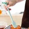 FaSoLa raspador de silicone para assar churrasco pincel de óleo doméstico bolo cozinha resistente a altas temperaturas conjunto integrado de raspador e espátula