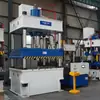 Prensa Hidráulica para Conformado de Cubiertas de Aire Acondicionado de 315 Toneladas con Pantalla Táctil PLC, Prensa Hidráulica de Tres Vigas y Cuatro Columnas, Conformado de Materiales Compuestos