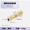 Conector Neumático Recto de Junta de Pagoda de Una Palabra Reductor Cobre Pagoda Recto de Doble Extremo Pagoda Cobre Recto