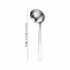Nuevo Set de Utensilios de Cocina de Acero Inoxidable, Mini Utensilios de Cocina de 6 Piezas, Espátula China, Cucharón Pequeño para Sopa, Espátula para Pasteles, Olla Pequeña Dorada