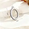 Pingentes de Letra Espelhados em Aço Inoxidável A-Z em Estoque, Cor Dourada 18K, Acessórios de 26 Letras Pingentes para Joias DIY