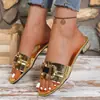 Verão 2026 Novo Comércio Exterior Tamanho Grande Feminino Casual Confortável Fashion Slip-On Salto Alto de Solado Grosso