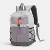 Mochila externa à prova d'água e resistente ao desgaste, moderna e casual, mochila de caminhada de grande capacidade, mochila escolar leve para estudantes, alto valor estético