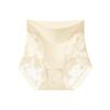 Encaje Moldeador Ligero Control de Abdomen Ropa Interior para Mujer Sin Costuras Transpirable Talla Grande Cintura Alta Levanta Caderas Entrepierna Antibacteriana 10A Entrepierna de Seda de Morera