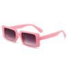 Gafas de Sol de Moda de Verano Anti-UV para Mujer Gafas de Sol Color Dopamina Tendencia Gafas de Sol Cuadradas Populares Transfronterizas