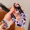 Novo anel de cabelo Sanrio de desenho animado infantil fofo Kulomi peruca cabelo corda alta elástica acessórios para cabelo
