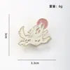 Nuevo broche de metal lindo de dibujos animados de comercio exterior, pin de insignia de aleación personalizado de moda ins japonesa para mujer