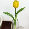 Tulipa de Silicone Macio Único Decoração de Casa Flor Artificial Arranjo de Flores Flor Flor de Plástico Toque Tulipa Fabricante