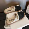 Zuecos de Gran Tamaño para Exteriores sin Cordones para Mujer, Zapatos Perezosos sin Cordones, Nuevo Estilo Verano 2026, Diseño Calado de Malla con Hebilla de Cinturón, Media Zapatilla