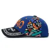 Boné de Baseball Bordado com Letra da Moda, Chapéu Swag Estiloso e Único para Proteção Solar ao Ar Livre para Homens e Mulheres