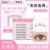 Moe Ciliary Glue-free Series Natural Grosso Preguiçoso Cluster Único Segmentado Simulação Espelho Estilo Cílios Postiços Novato