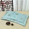 Fronha de almofada retangular estilo chinês retrô em jacquard de cetim fronha roupa de cama de cetim barraca de atacado de celebridade da internet