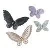 Borboleta 3D de Strass da Moda Acessórios de Cabelo DIY, Acessórios para Vestido de Noiva, Decorações para Sapatos e Bolsas, Atacado