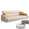 Sofá cama plegable, sofá multifuncional para salas de estar pequeñas, doble uso para una o dos personas, piel de garra de gato, sofá de ocio para dormitorio