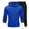 Conjunto deportivo de dos piezas para hombre, nuevo de primavera y otoño, estilo moderno, sudadera con capucha tipo jersey, ropa deportiva para hombre