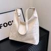 Verão 2026 Nova Bolsa Grande de Couro Macio Estilo Coreano Elegante Bolsa Tote Transversal Bolsa de Ombro de Couro PU Grande Capacidade Transfronteiriça