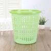 809 Cubo de Basura con Manta Cubo de Basura Doméstico de Cocina Cubo de Basura de Plástico Hueco Portátil con Anillo de Manta para Cubierta