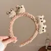 Faixas de cabelo da moda para meninas, perfeitas para outono e inverno, com um design fofo e divertido, apresentando orelhas de gato de desenho animado, e versáteis o suficiente para combinar com qualquer roupa.