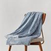 Manta de franela a cuadros, suave y cómoda, para otoño e invierno, para cama, oficina, cálida, para la siesta, para sofá.