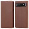 Aplicable a funda para teléfono móvil Google pixel 6A funda de cuero con tarjetero y soporte magnético fuerte con patrón de becerro Google pixel 7A
