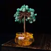 Árbol de la Fortuna de Amatista Rosa Natural Adorno de la Fortuna Escritorio de Oficina Entrada Árbol de la Fortuna Decoración de Escritorio Regalo