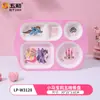 Nuevo Vajilla de Melamina My Little Pony de Wuhe, con Licencia Oficial de Hasbro, Incluye Plato Infantil con Múltiples Compartimentos, Cuchara, Vaso para Agua y Tazón Profundo