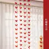 Set de Decoración para Habitación de Boda Dormitorio de la Novia Adornos Colgantes de Personajes Alegres Pancarta Rosa Sala de Bodas Cortina para Casa Nueva Decoración Matrimonio