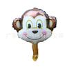 Mini Globo de Papel Aluminio de Dibujos Animados Empuje Pequeño Regalo Serie Frutas Capitán América Mini Minnie Mickey