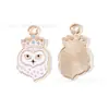 Mundo de Hielo y Nieve Pingüino Copo de Nieve Accesorios para Botas de Esquí Colgante de Aleación DIY Cadena para Teléfono Móvil Llavero Adorno