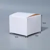 Caixa de Papelão Branca Spot Caixa Retangular Espessa Branca Caixa de Embalagem Caixa Colorida de Papel Branco Caixa de Embalagem para Presente Pode Ser Personalizada
