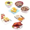 Fabricante Souvenirs de Turismo de Pekín Hot Pot Creativo Cultural Pato Asado Tanghulu Imanes para Refrigerador de Comida Soporte Magnético