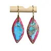 Brincos de Argola com Pingente de Gota de Água da Moda para Mulheres Exquisitos Brincos Brincos de Pedra do Imperador brincos