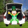 Calle transfronteriza. Decoración de maletero para coche con diseño de avión para el Día de San Patricio, festival irlandés, suministros para fiestas, fábrica de modelos de avión