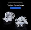 Aquário de dióxido de carbono duto de ar clipe fixo aquário oxigênio tubo braçadeira ventosa fixa tubo de ar braçadeira braçadeira tubo