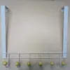 Gancho de Puerta Alargado Almacenamiento Gancho para Ropa Dormitorio Artefacto sin Taladro
