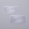 Tarjeta de crédito Tarjeta de presentación Tarjeta de presentación Super regalo Lupa Fresnel PVC Lupa ultrafina portátil Logotipo imprimible